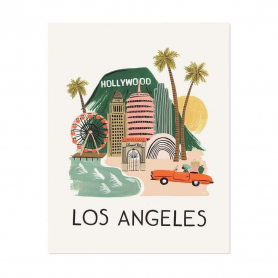 Los Angeles Print (11x14)|Rifle Paper