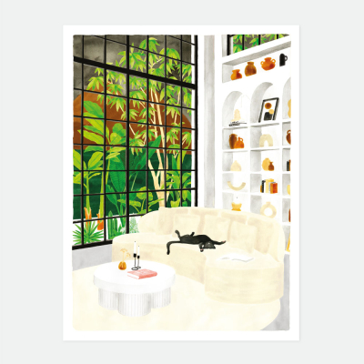 White Sofa Print Med|All The Ways To Say