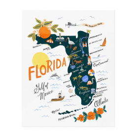 Florida Art Print (8x10)|Rifle Paper