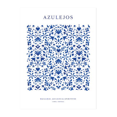 Azulejos Print Med|All The Ways To Say