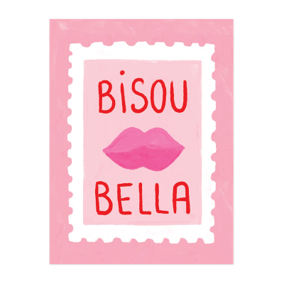 Bisous Bella Print Med|All The Ways To Say