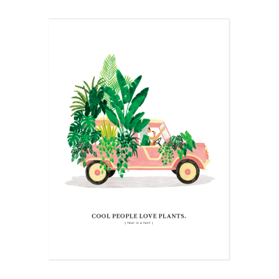 Mehari With Plants Print Med|All The Ways To Say
