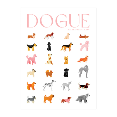 Dogue - Poster|All The Ways To Say