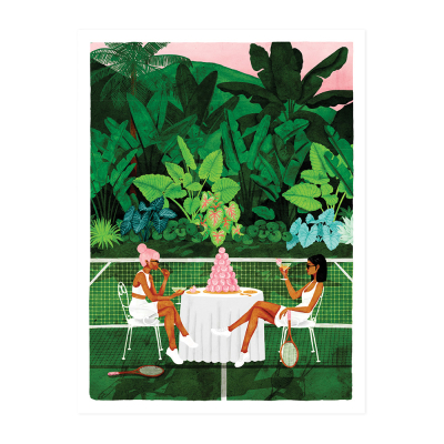 Tennis Court - Poster|All The Ways To Say