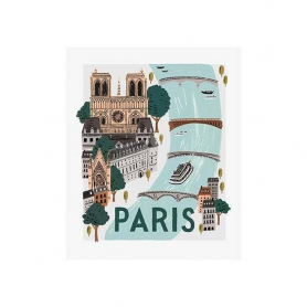 Paris World Traveler Art Print|Rifle Paper