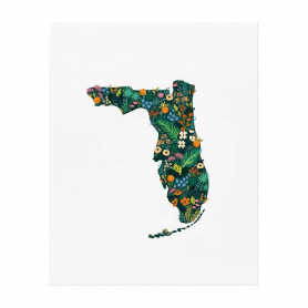 Florida WIldflowers Art Print (11x14)|Rifle Paper