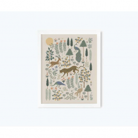 Menagerie Forest Art Print (11x14)|Rifle Paper