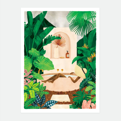 Exotic Bathtub Print Small|All The Ways To Say