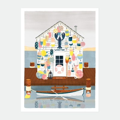 Fisherman Shop Print Small|All The Ways To Say