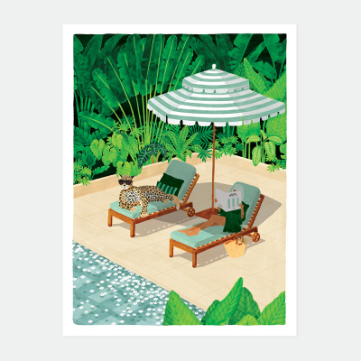 Summer Pool Print Small|All The Ways To Say