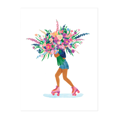 Roller Skate Print Small|All The Ways To Say