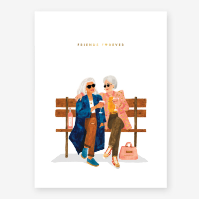 Friends Forever Print Small|All The Ways To Say