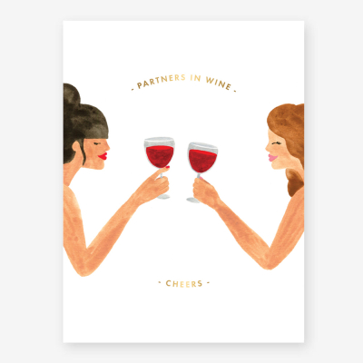 Partners In Wine Print Small|All The Ways To Say