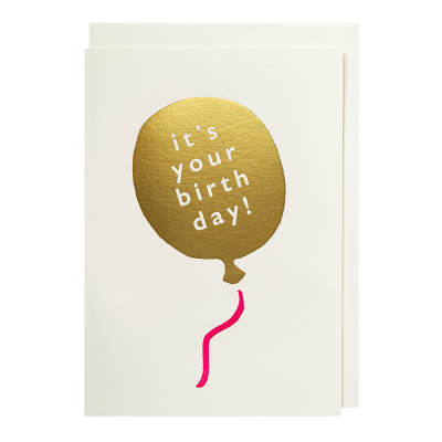 MINI CARD Its Your Birthday