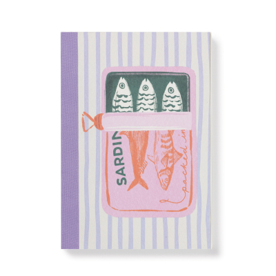 Sardine Snack Artisan Notebook|Studio Oh