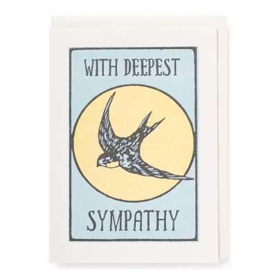MINI CARD Swallow Sympathy