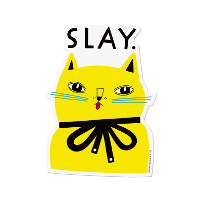 Slay sticker|Red Cap Cards