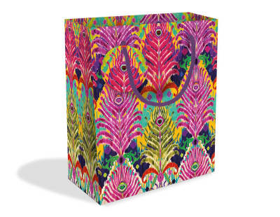 BAG MED Peacock Ikat