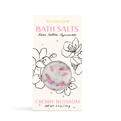 Cherry Blossom Scented Bath Salts|Studio Oh