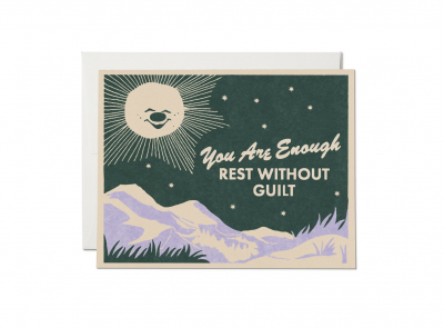 No Guilt|Red Cap Cards