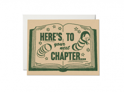 Next Chapter Congrats|Red Cap Cards