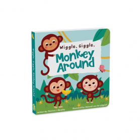 Board Book: Wiggle, Giggle, Monkey Around|Peaceable Kingdom