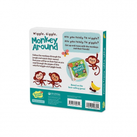 Board Book: Wiggle, Giggle, Monkey Around|Peaceable Kingdom