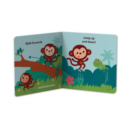 Board Book: Wiggle, Giggle, Monkey Around|Peaceable Kingdom