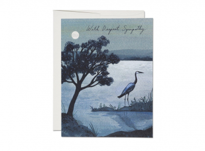 Blue Heron|Red Cap Cards