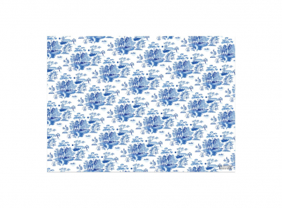 Blue Chinoiserie wrap roll- 3 sheets|Red Cap Cards