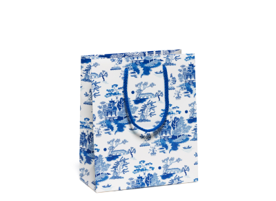 Blue Chinoiserie bag|Red Cap Cards