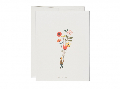 Long Stem Thank You boxed set|Red Cap Cards