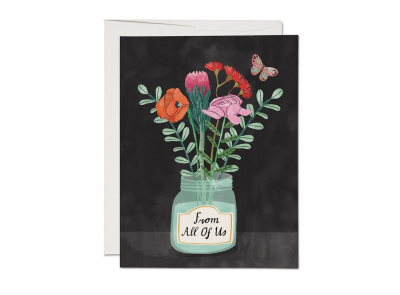 Flowers from Us|Red Cap Cards
