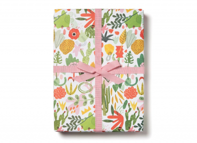Succulent Garden roll - 3 sheets|Red Cap Cards