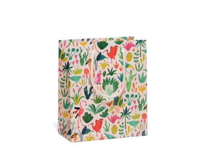 Colorful Birds bag|Red Cap Cards