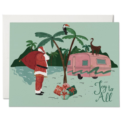 Santa Camper|Red Cap Cards