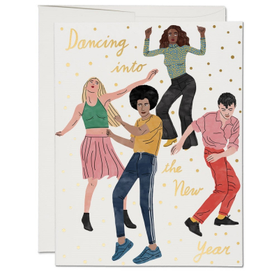 Dancing into the New Year|Red Cap Cards