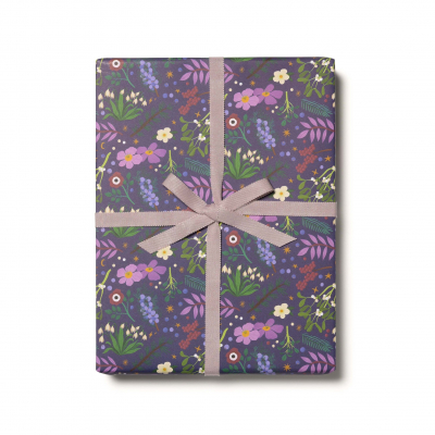 SHEET WRAP Winter Botanicals Holiday|Red Cap Cards