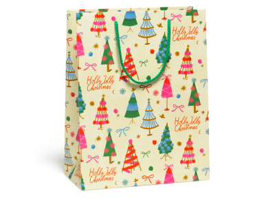 Holly Jolly Trees bag|Red Cap Cards
