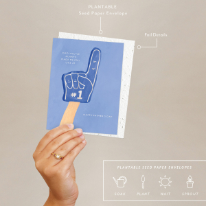 #1 Dad Father's Day Card|Seedlings