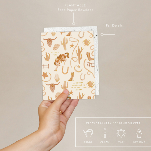 Saddle Up Birthday Card|Seedlings