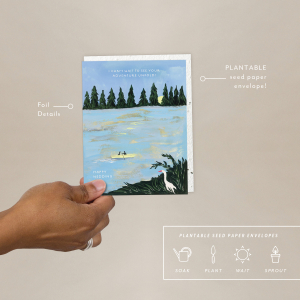 The Adventure Of Us Wedding + Engagement Card|Seedlings