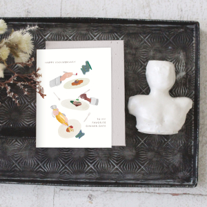 Dinner Date Anniversary Card|Seedlings