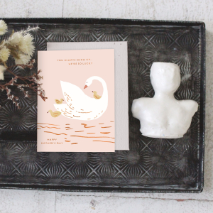 Mama Swan Mothers Day Card|Seedlings