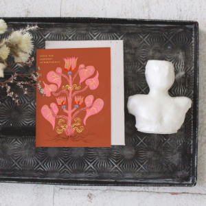 Heart Of Flowers Birthday Card|Seedlings