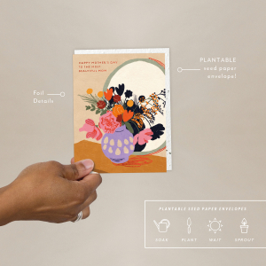 Most Beautiful Mom Mothers Day Card|Seedlings