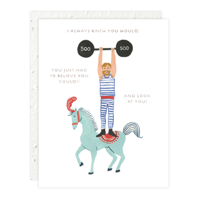You Did It Congratulations Card|Seedlings