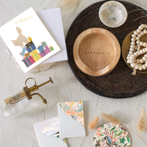 Purrfect Presents Birthday Card|Seedlings