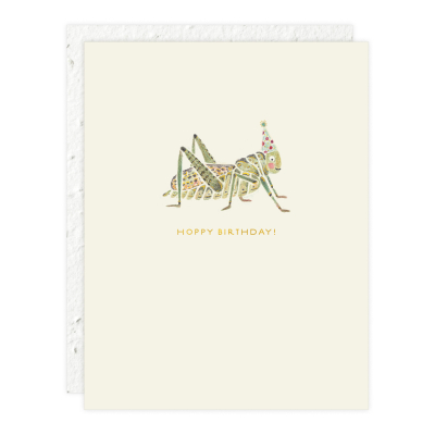 Hoppy Bday Birthday Card|Seedlings