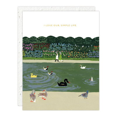 St James Park Love + Friendship Card|Seedlings